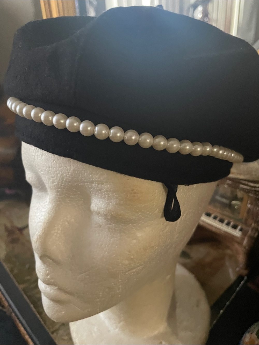 Original Classic Black Tam, 100% Wool